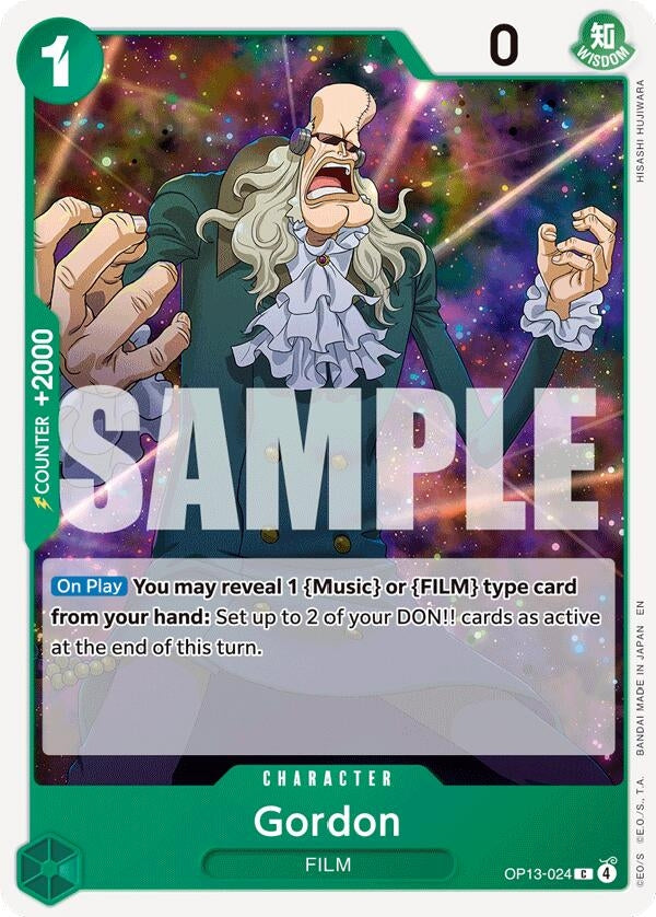 Gordon (OP13-024) (Carrying On His Will)