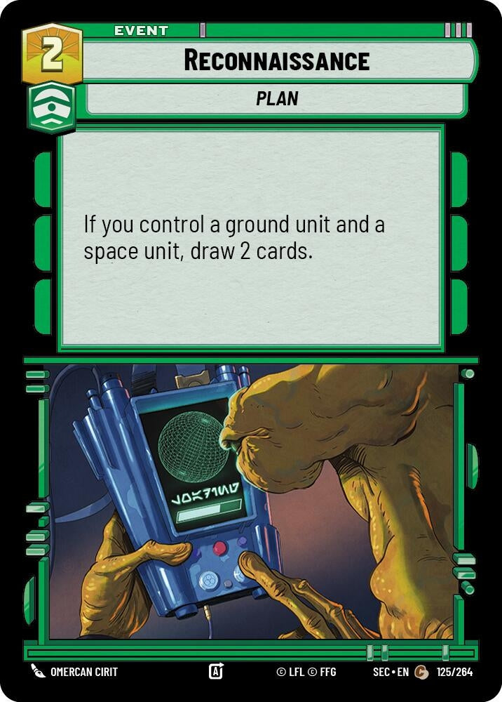 Image for Reconnaissance (125/264) (Secrets of Power) - Star Wars: Unlimited