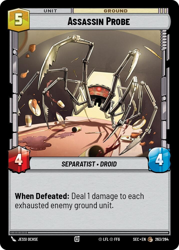 Image for Assassin Probe (263/264) (Secrets of Power) - Star Wars: Unlimited