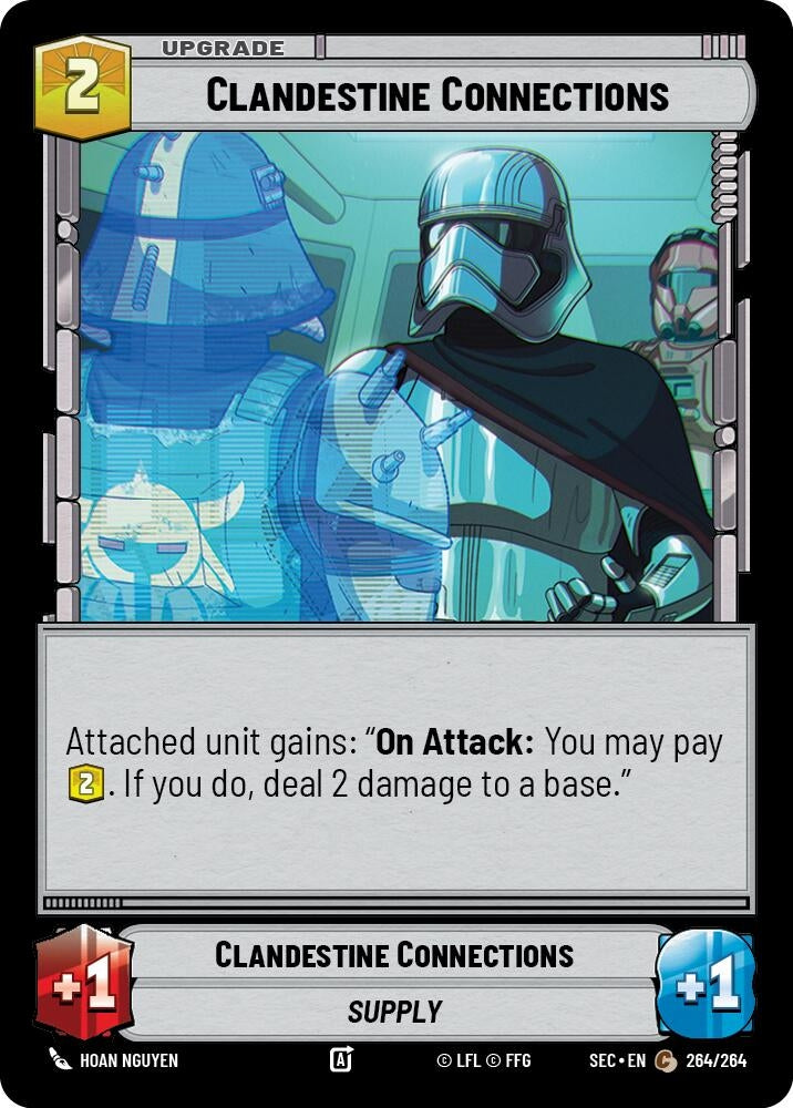 Image for Clandestine Connections (264/264) (Secrets of Power) - Star Wars: Unlimited