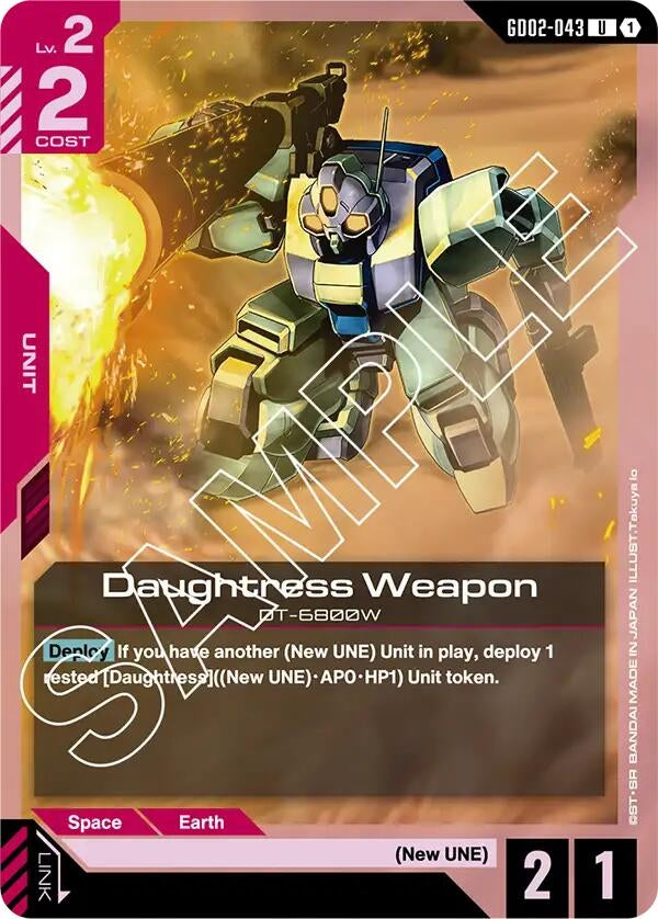 Daughtress Weapon (GD02-043) (Dual Impact)