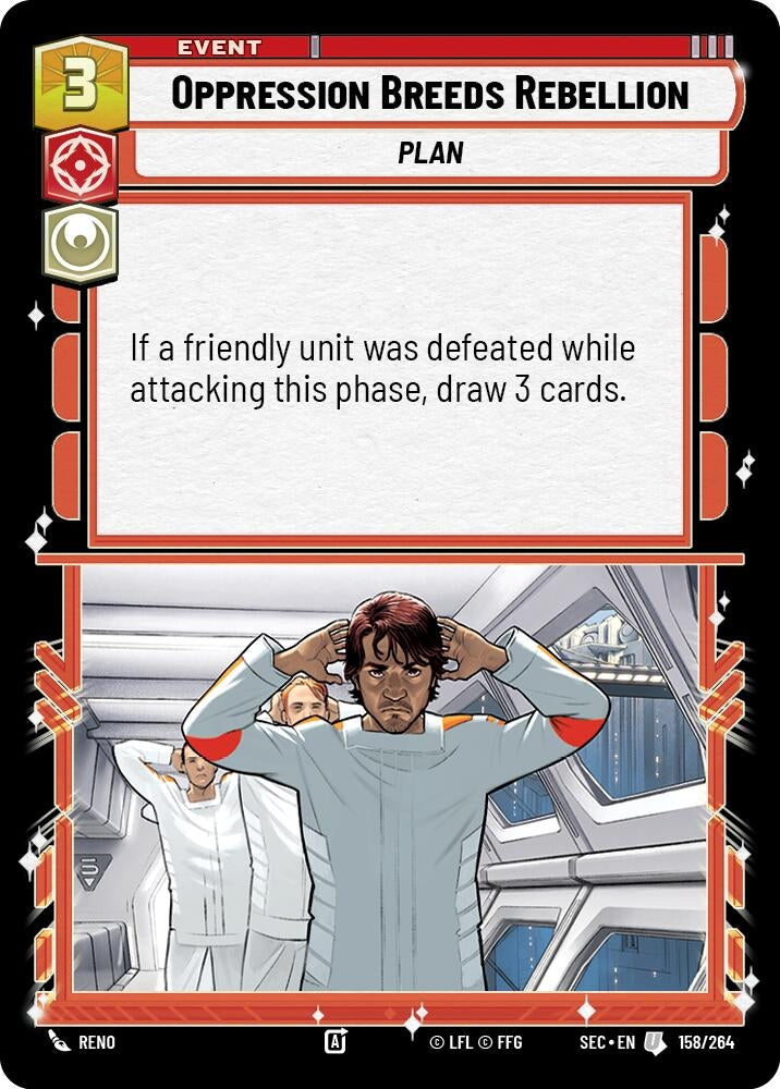 Image for Oppression Breeds Rebellion (158/264) (Secrets of Power) - Star Wars: Unlimited