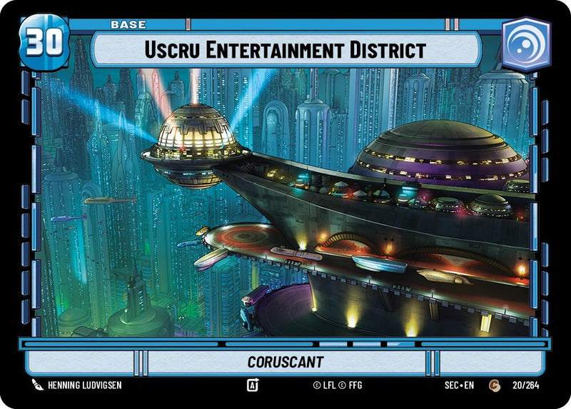 Image for Uscru Entertainment District // Experience (20/264 // T02/T02) (Secrets of Power) - Star Wars: Unlimited