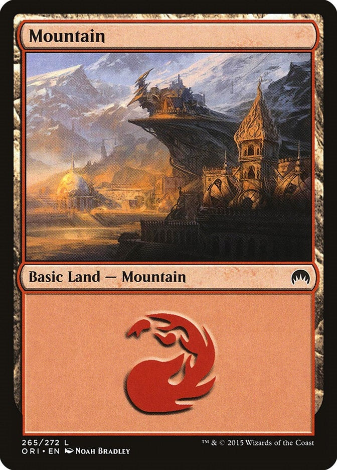 Mountain (265) (265) [ORI] - MTG Single