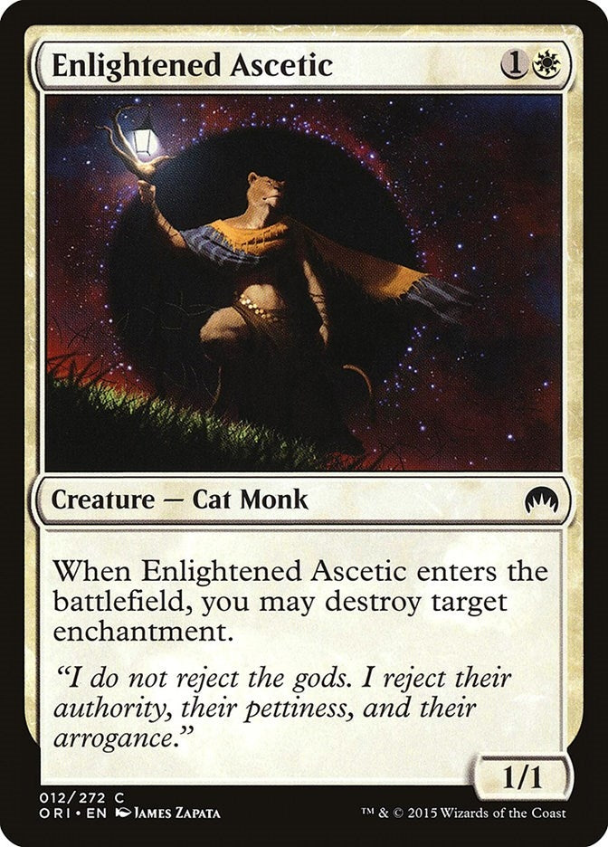 Enlightened Ascetic (12) [ORI] - MTG Single