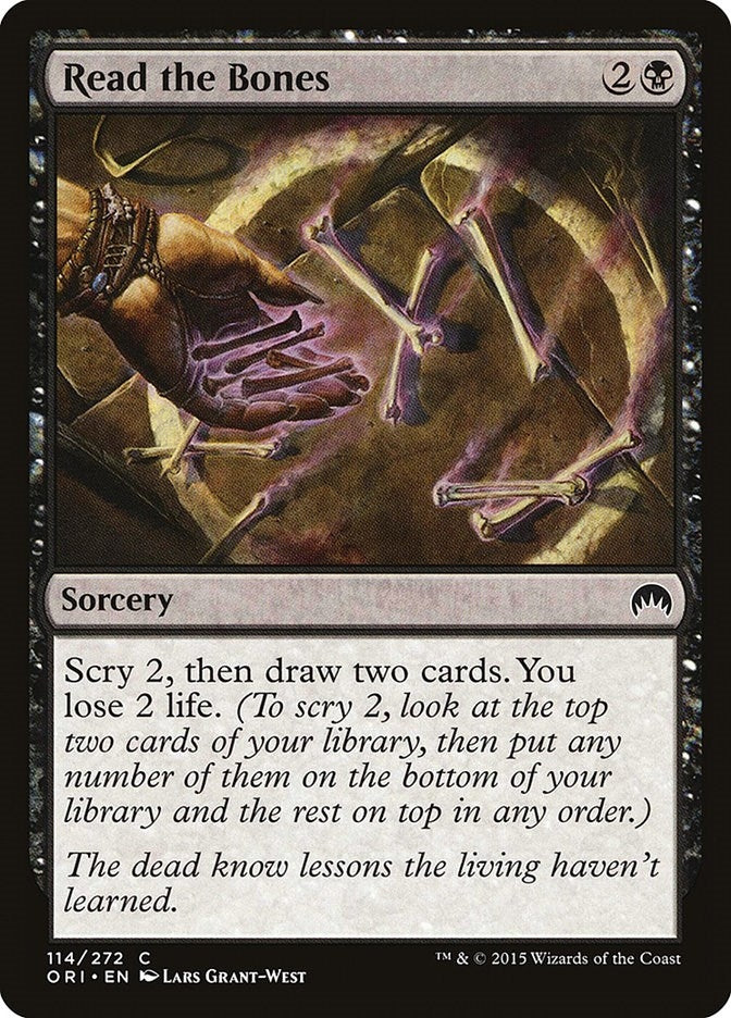 Read the Bones (114) [ORI] - MTG Single