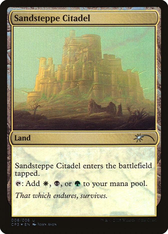 Sandsteppe Citadel (6) [UMP] - MTG Single