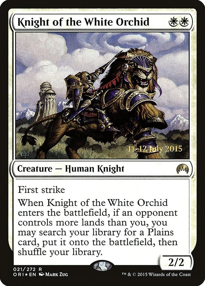 Knight of the White Orchid (21) [PRE] - MTG Single