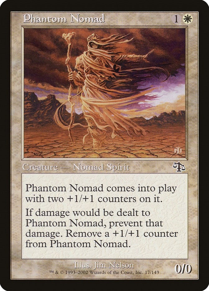 Phantom Nomad (17) [JUD] - MTG Single