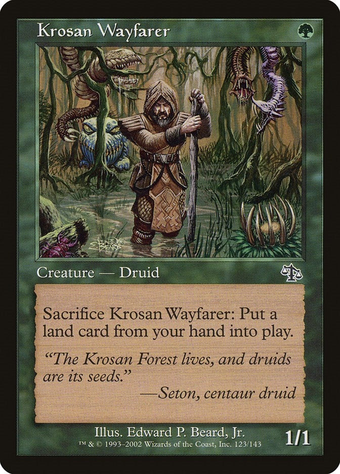 Krosan Wayfarer (123) [JUD] - MTG Single