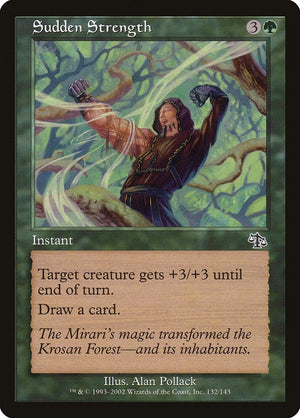 Sudden Strength (132) [JUD] - MTG Single