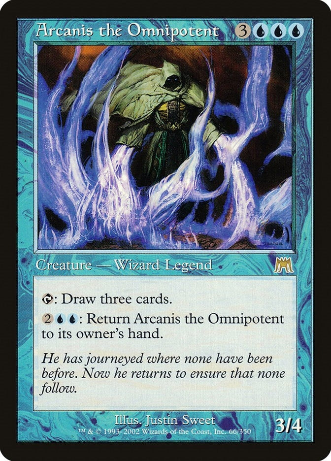 Arcanis the Omnipotent (66) [ONS] - MTG Single
