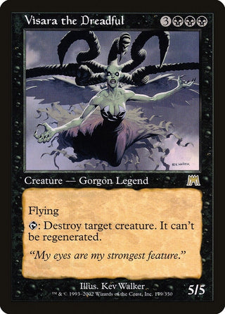 Visara the Dreadful (179) [ONS] - MTG Single