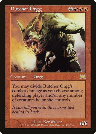 Butcher Orgg (192) [ONS] - MTG Single