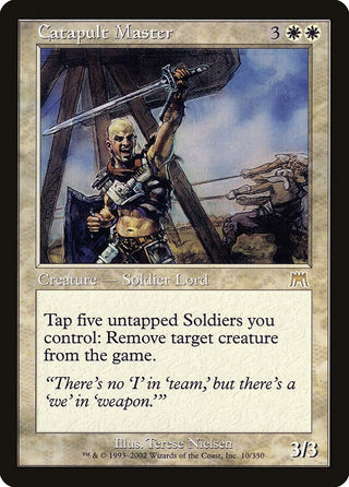 Catapult Master (10) [ONS] - MTG Single