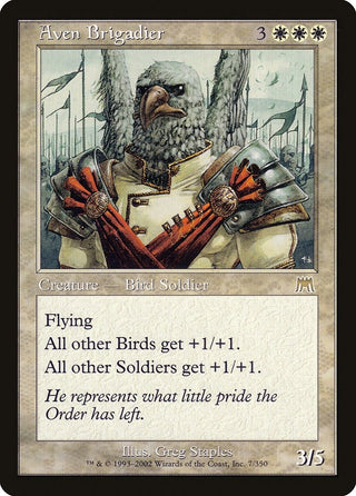 Aven Brigadier (7) [ONS] - MTG Single
