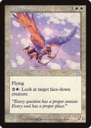 Aven Soulgazer (8) [ONS] - MTG Single