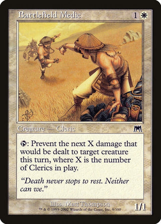 Battlefield Medic (9) [ONS] - MTG Single
