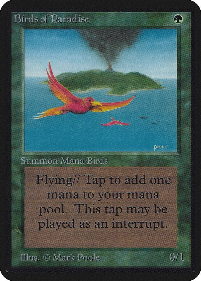 Birds of Paradise [LEA] - MTG Single