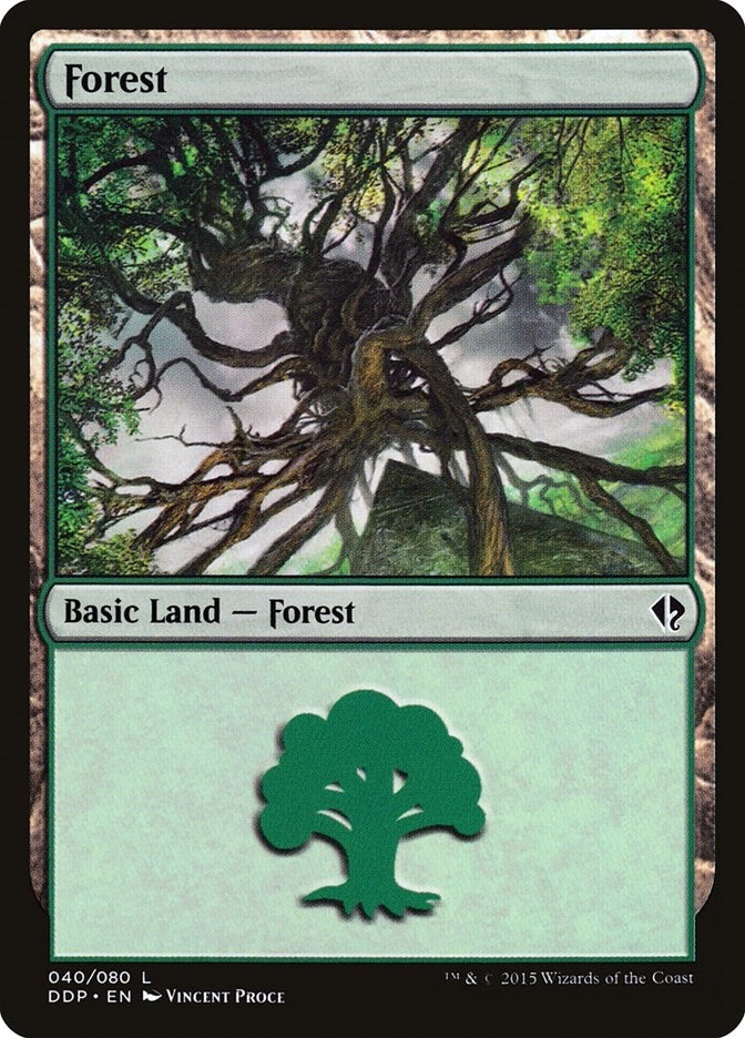 Forest (040) (40) [DDP] - MTG Single