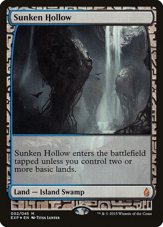 Sunken Hollow (2) [EXP] - MTG Single