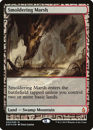 Smoldering Marsh (3) [EXP] - MTG Single