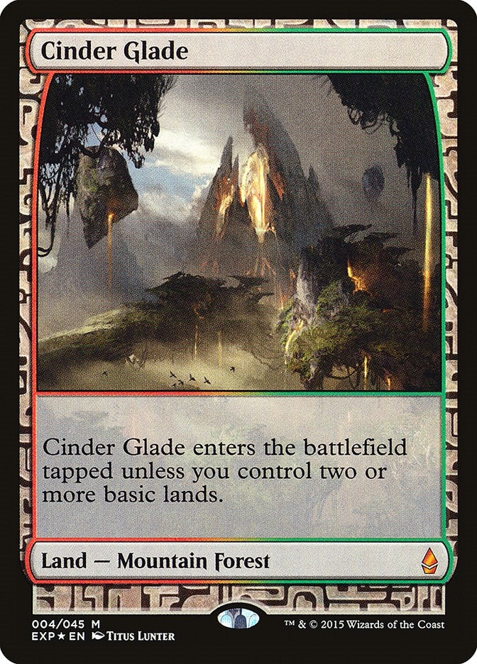 Cinder Glade (4) [EXP] - MTG Single