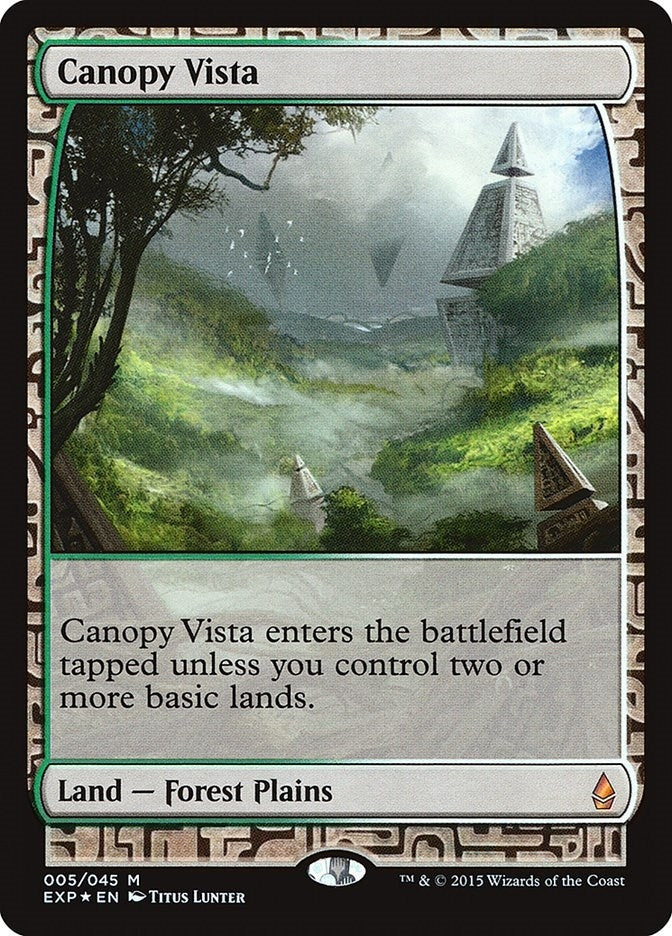 Canopy Vista (5) [EXP] - MTG Single