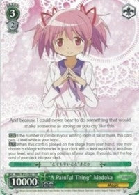 ’A Painful Thing’ Madoka (35027) [MM/W35] - Weiss Schwarz Single