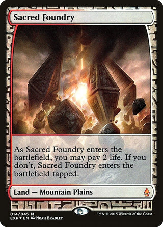 Sacred Foundry (14) [EXP] - MTG Single