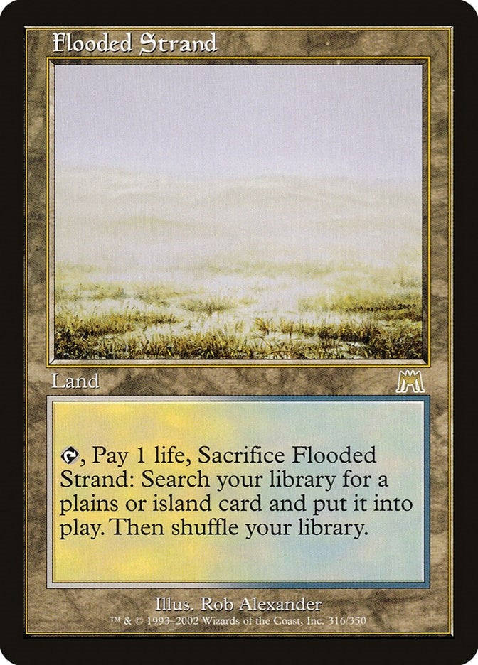 Flooded Strand (316) [ONS] - MTG Single