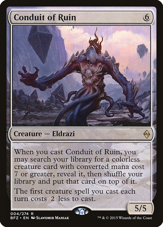 Conduit of Ruin (4) [BFZ] - MTG Single