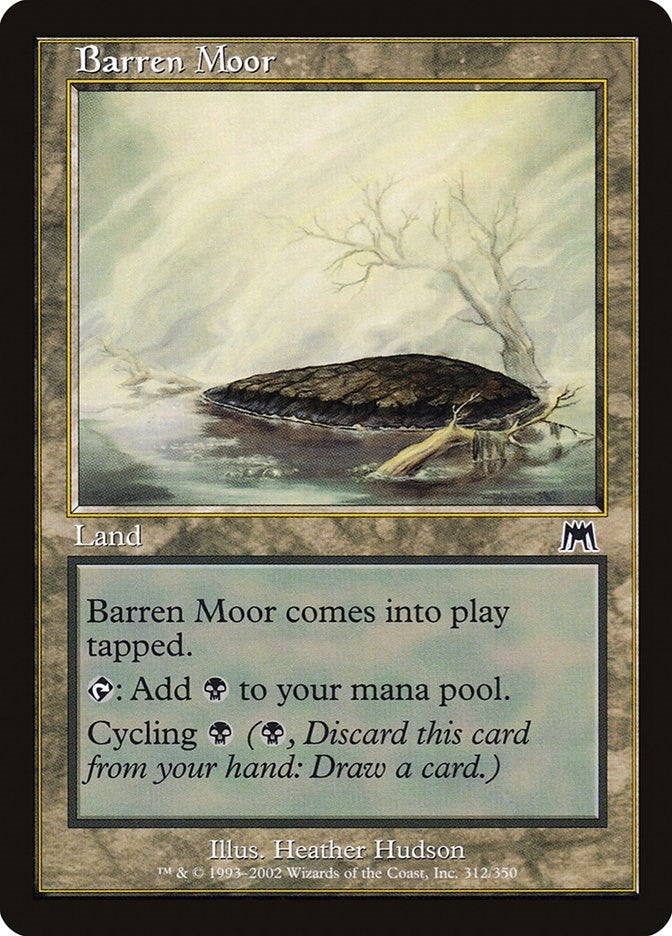 Barren Moor (312) [ONS] - MTG Single