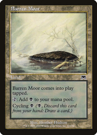 Barren Moor (312) [ONS] - MTG Single