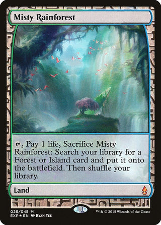Misty Rainforest (25) [EXP] - MTG Single