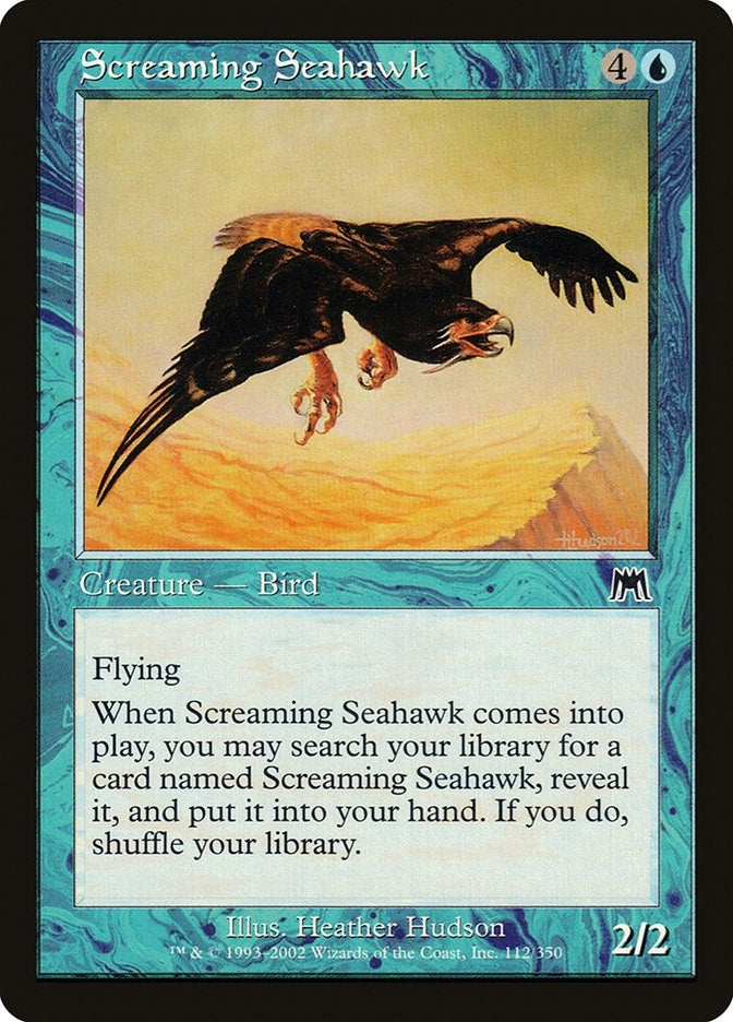 Screaming Seahawk (112) [ONS] - MTG Single