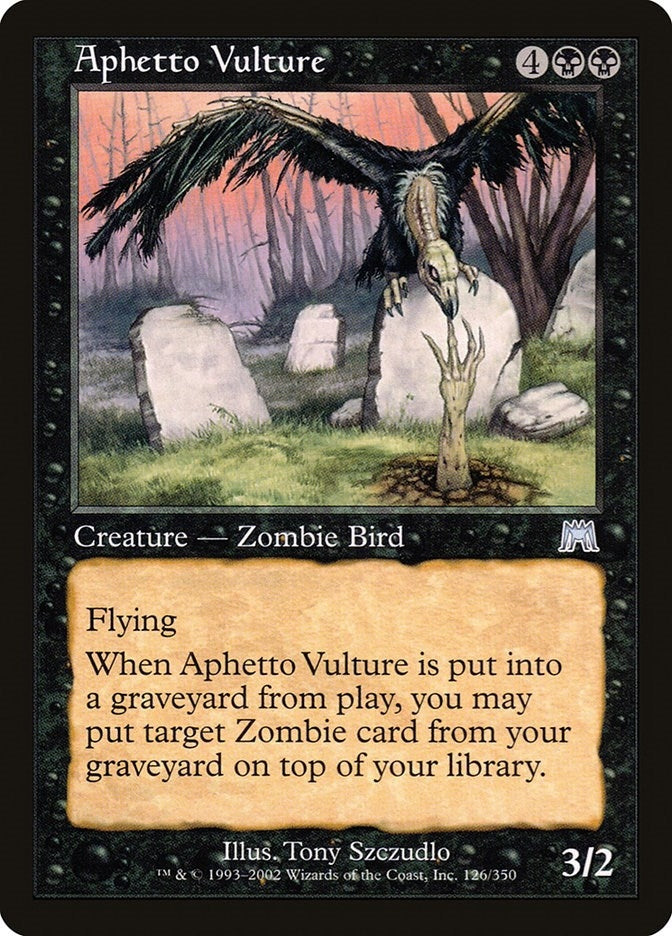 Aphetto Vulture (126) [ONS] - MTG Single