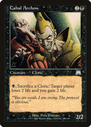 Cabal Archon (129) [ONS] - MTG Single