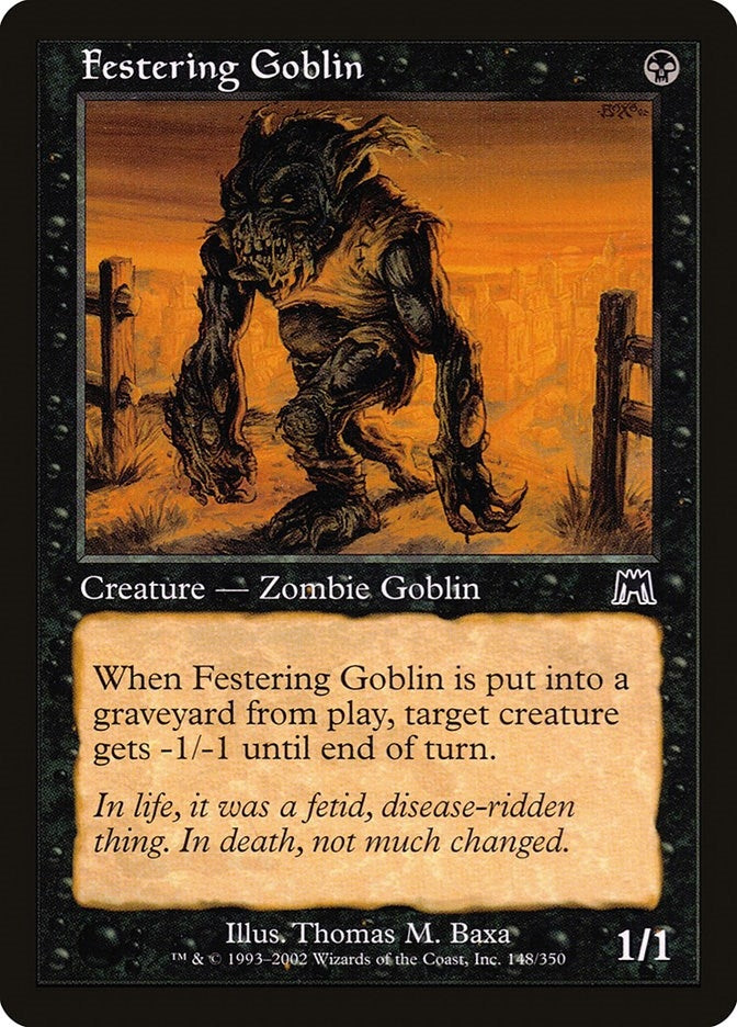 Festering Goblin (148) [ONS] - MTG Single