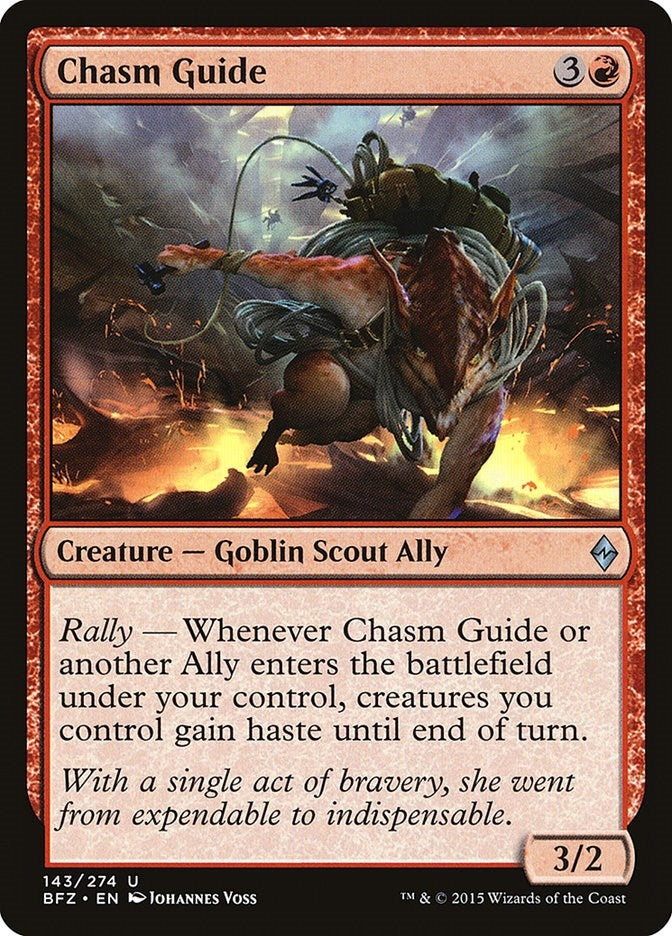 Chasm Guide (143) [BFZ] - MTG Single