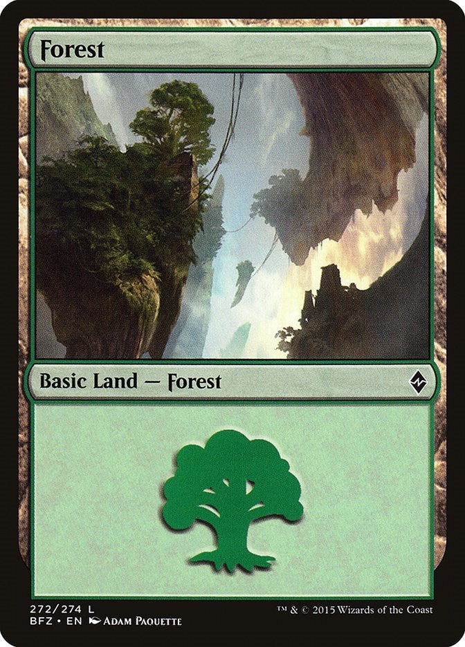 Forest (272) (272) [BFZ] - MTG Single