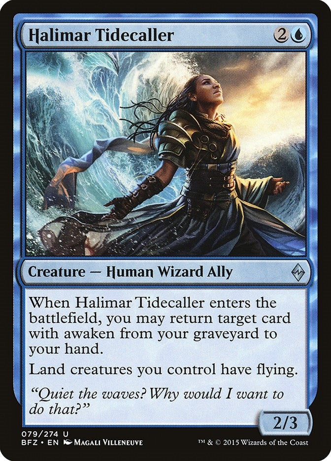 Halimar Tidecaller (79) [BFZ] - MTG Single