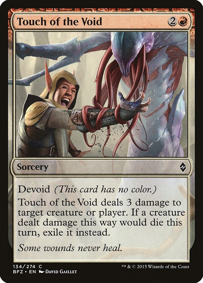 Touch of the Void (134) [BFZ] - MTG Single