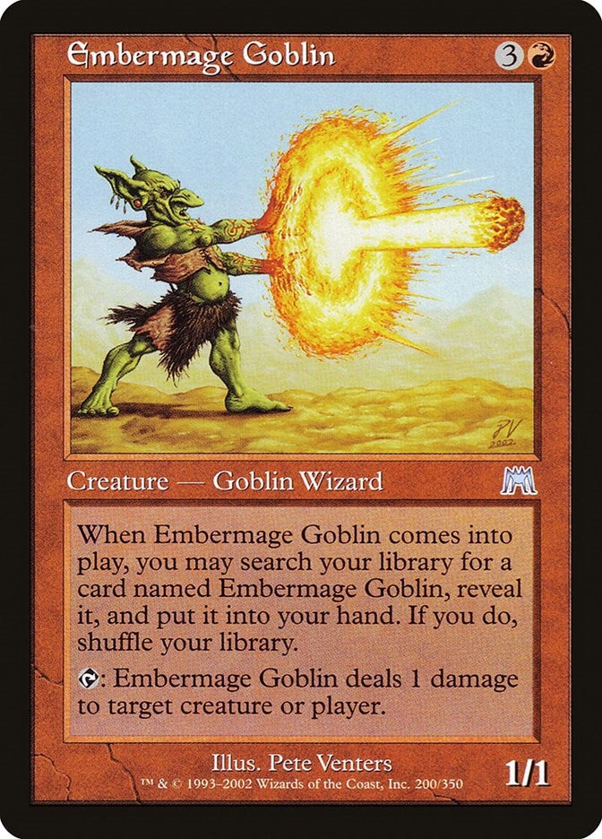 Embermage Goblin (200) [ONS] - MTG Single