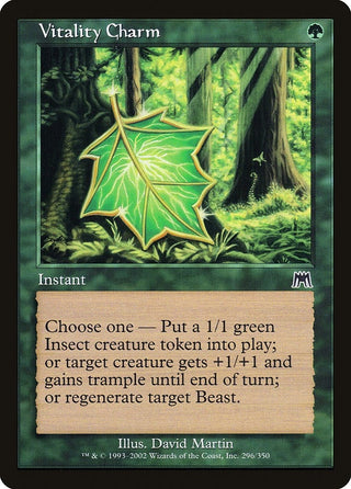 Vitality Charm (296) [ONS] - MTG Single