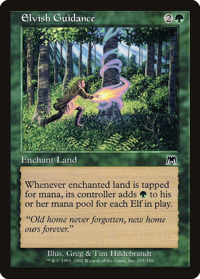 Elvish Guidance (255) [ONS] - MTG Single