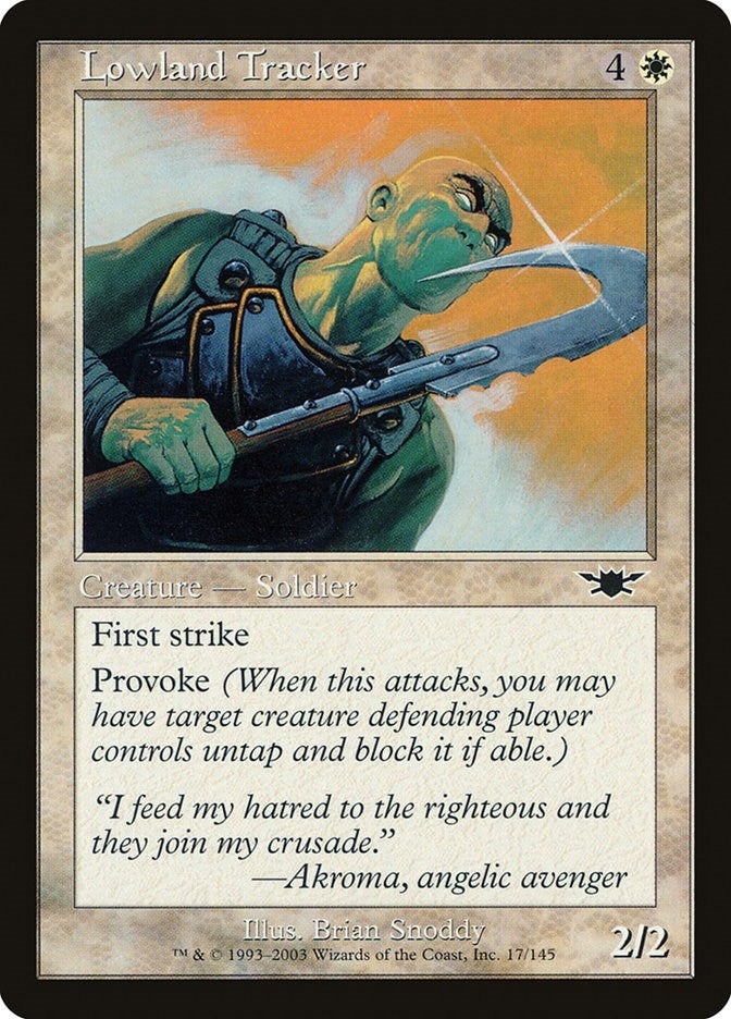 Lowland Tracker (17) [LGN] - MTG Single