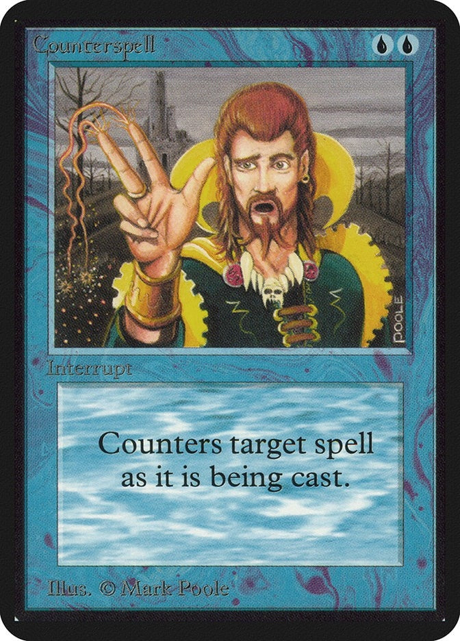 Counterspell [LEA] - MTG Single