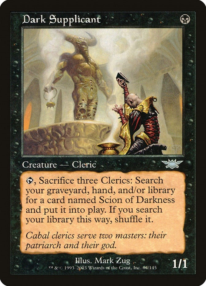 Dark Supplicant (64) [LGN] - MTG Single
