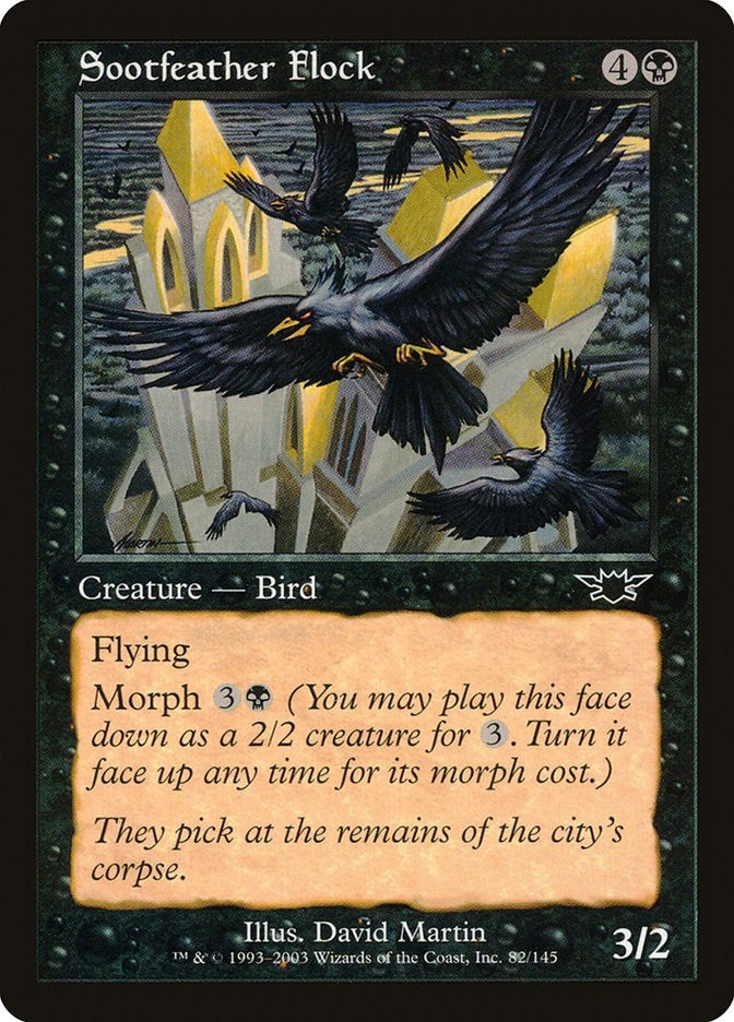 Sootfeather Flock (82) [LGN] - MTG Single